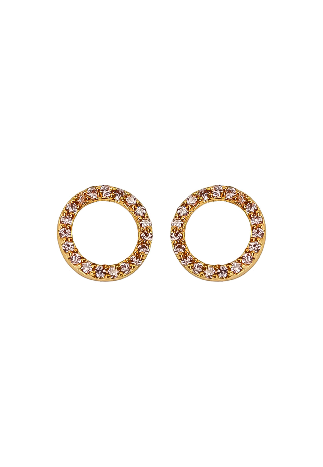 hoop earrings Bombay Sunset