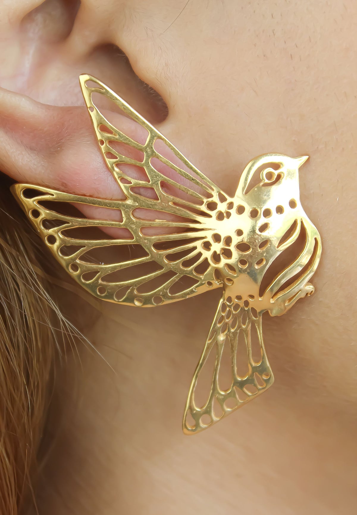 Queen of the sky earrings bombay sunset