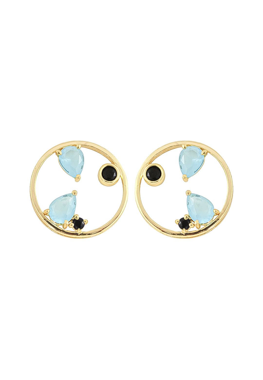 genoa earrings Bombay Sunset