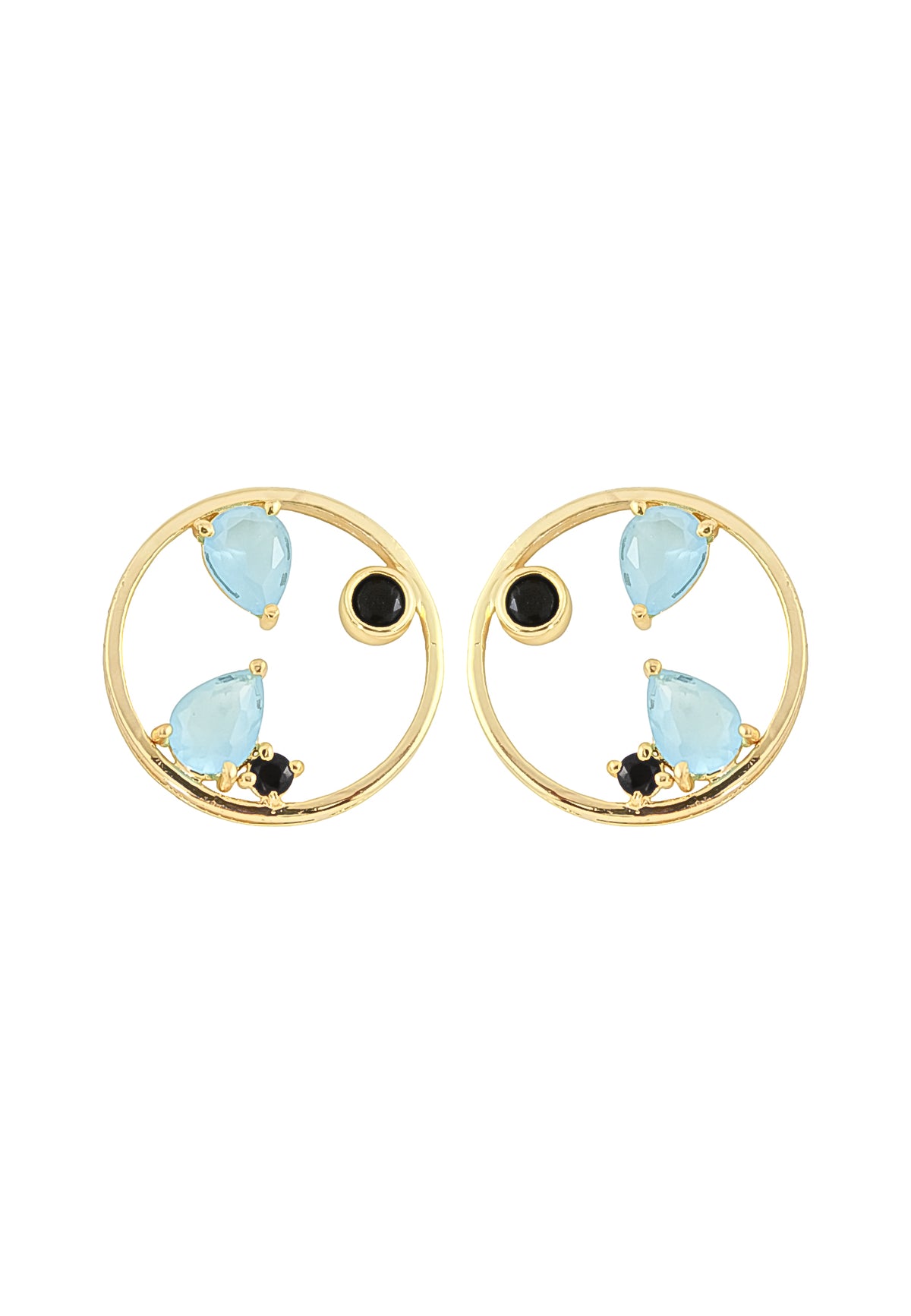 Genoa earrings bombay sunset