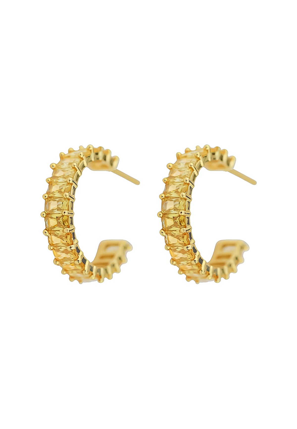 Downtown earrings bombay sunset
