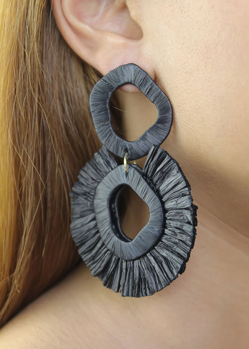 mnemba earrings Bombay Sunset