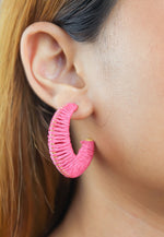 Load image into Gallery viewer, natron earrings cres Bombay Sunset
