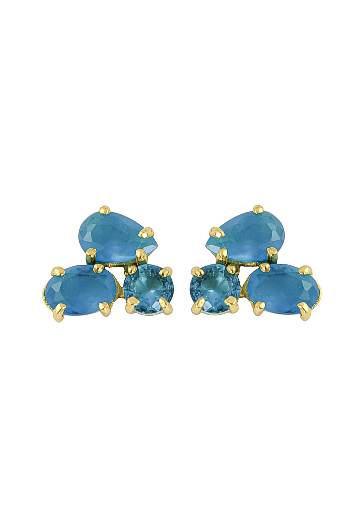 Noor earrings bombay sunset