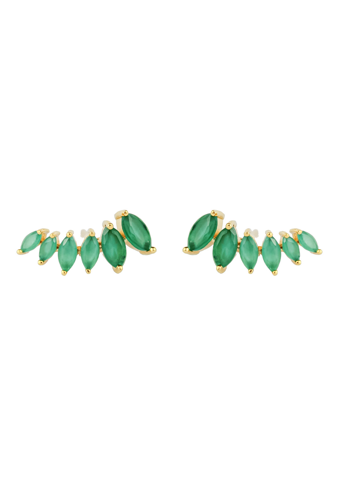 stepping stone earrings Bombay Sunset