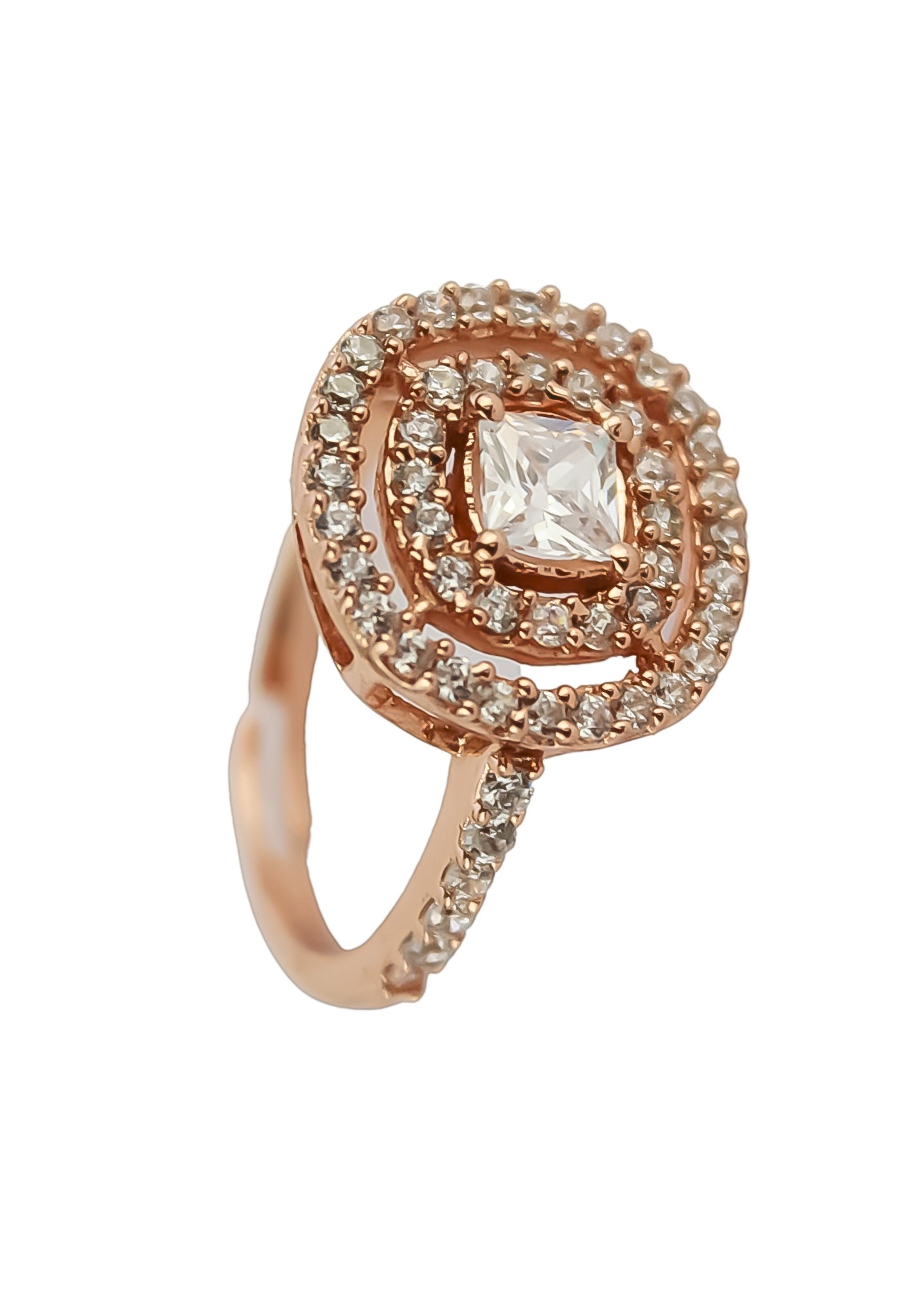 rose gold maldives ring Bombay Sunset