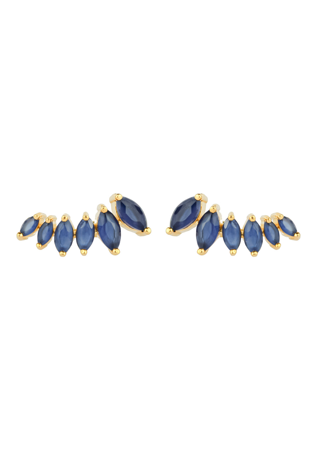 stepping stone earrings Bombay Sunset