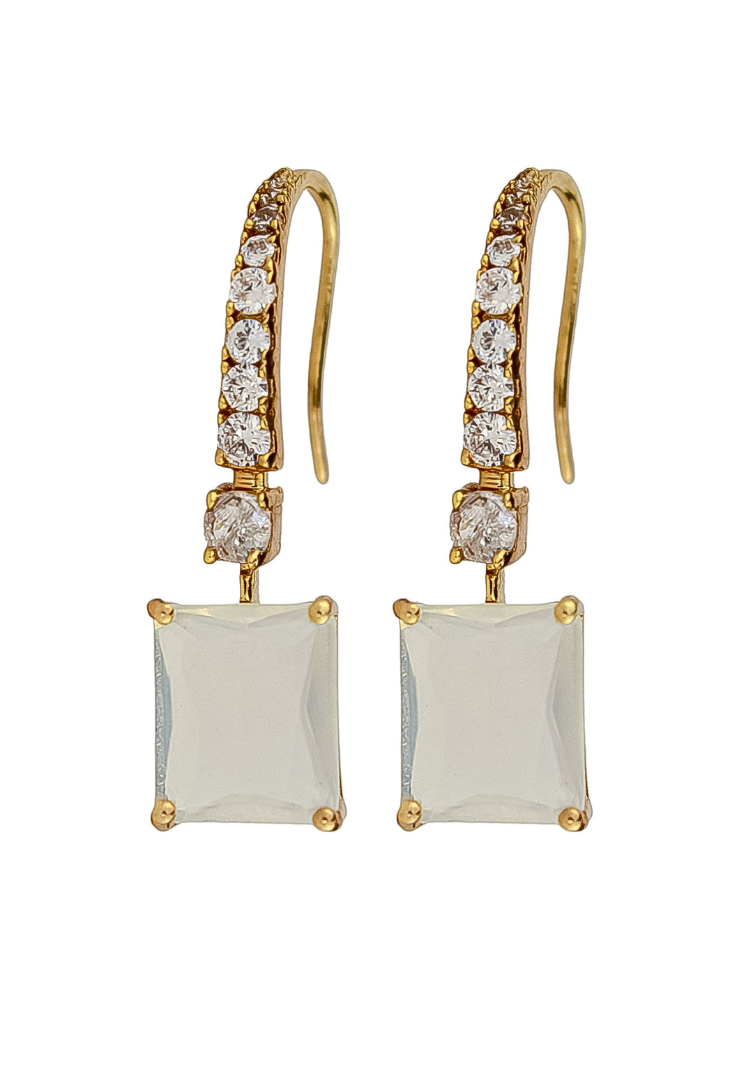 golden benares earrings Bombay Sunset