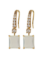 Load image into Gallery viewer, golden benares earrings Bombay Sunset
