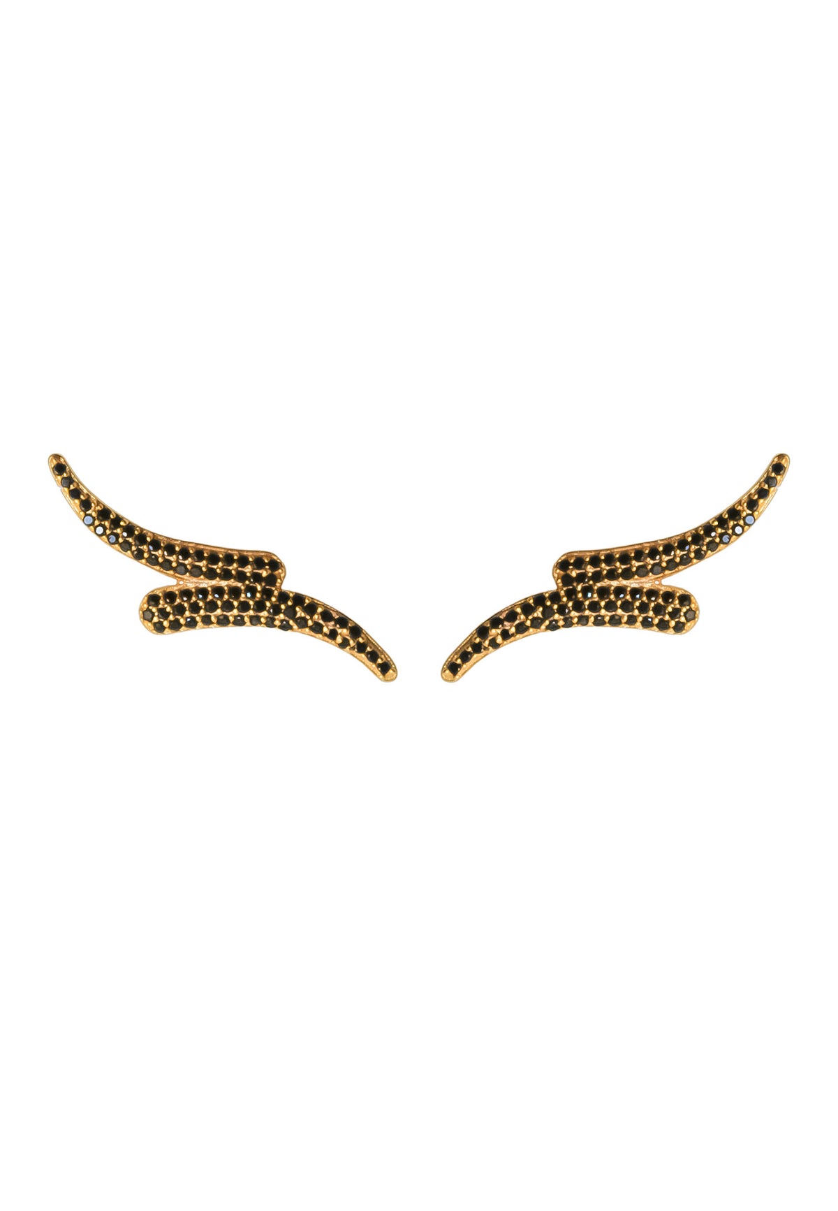 Dubai earrings bombay sunset