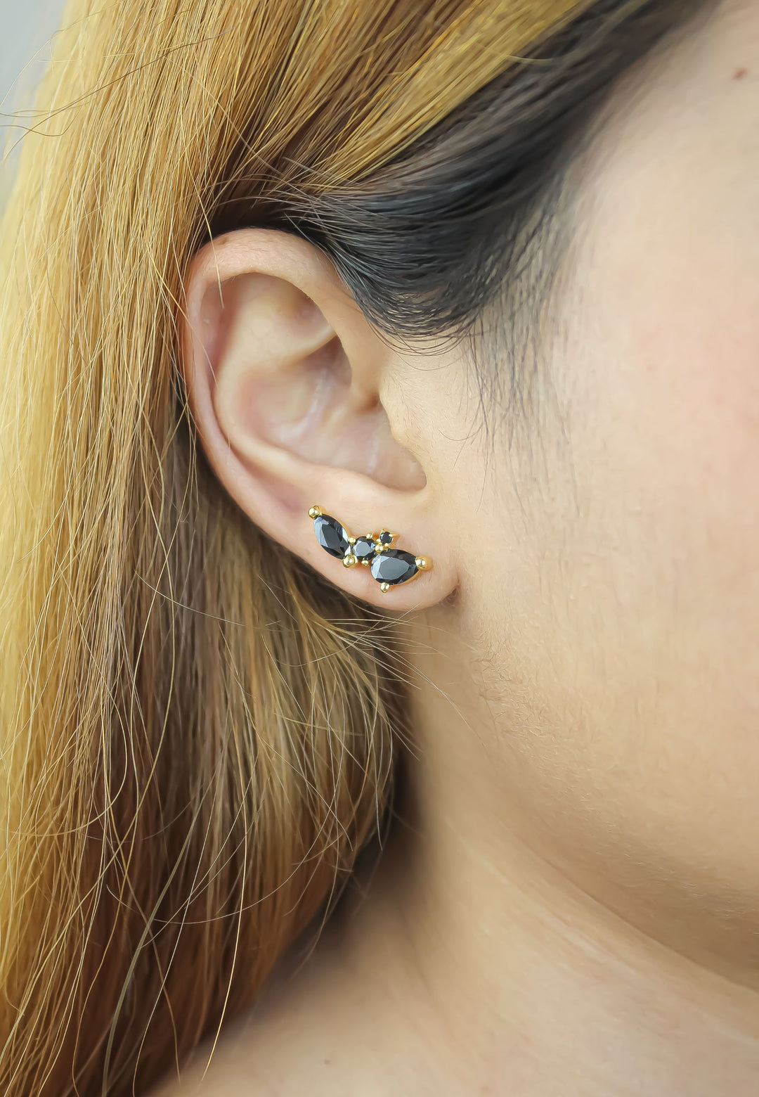 benitta earrings Bombay Sunset
