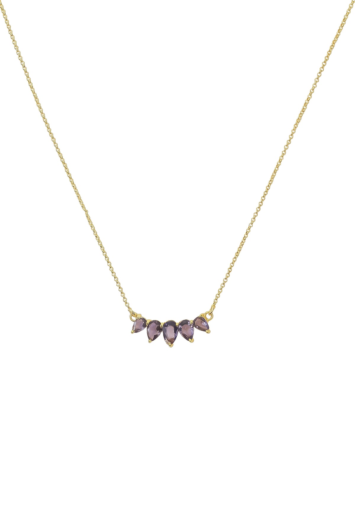 Sahara pendant necklace bombay sunset