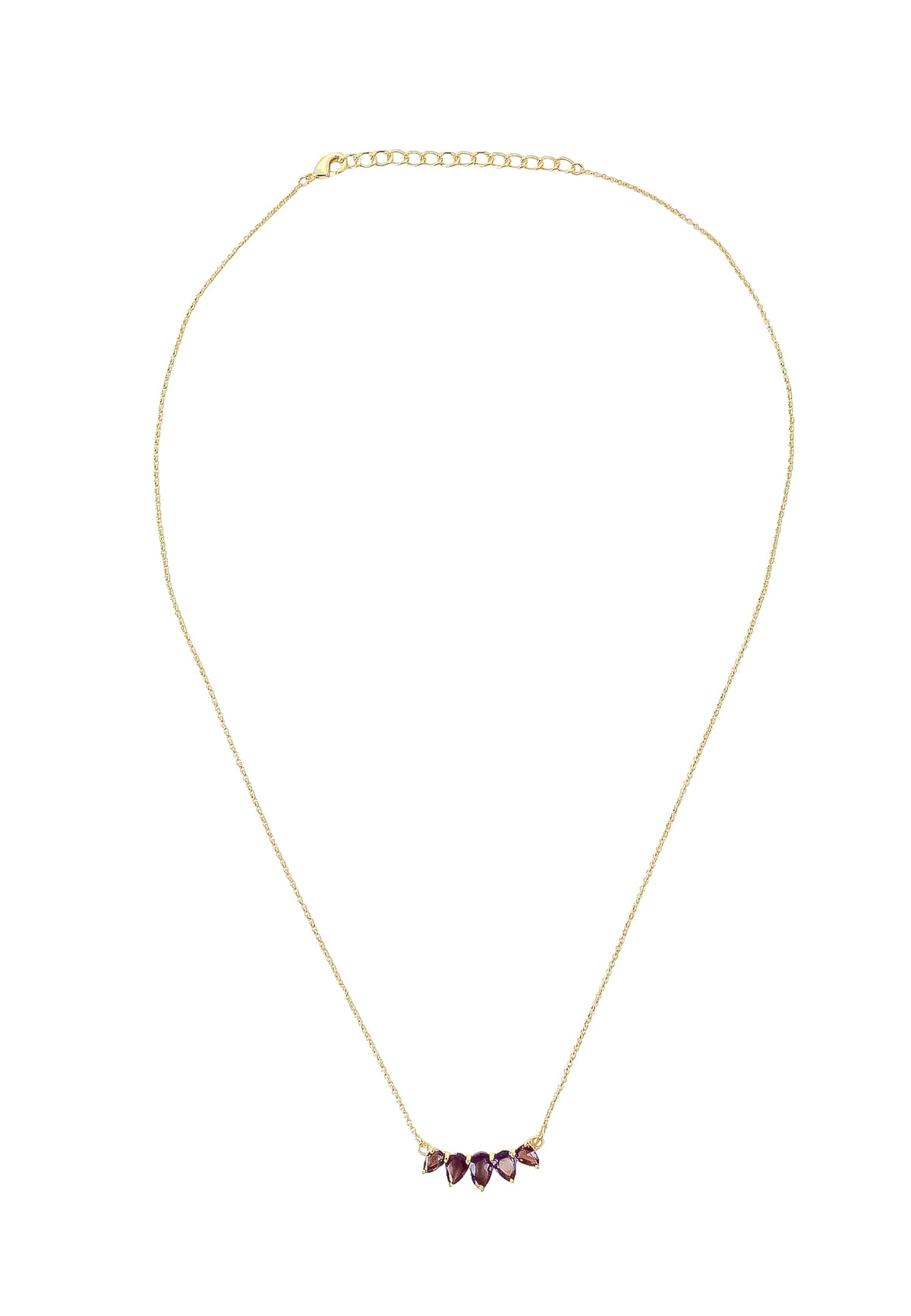 Sahara pendant necklace bombay sunset