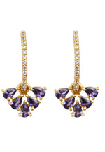 Bild in den Galerie-Viewer laden, bindweed earrings Bombay Sunset
