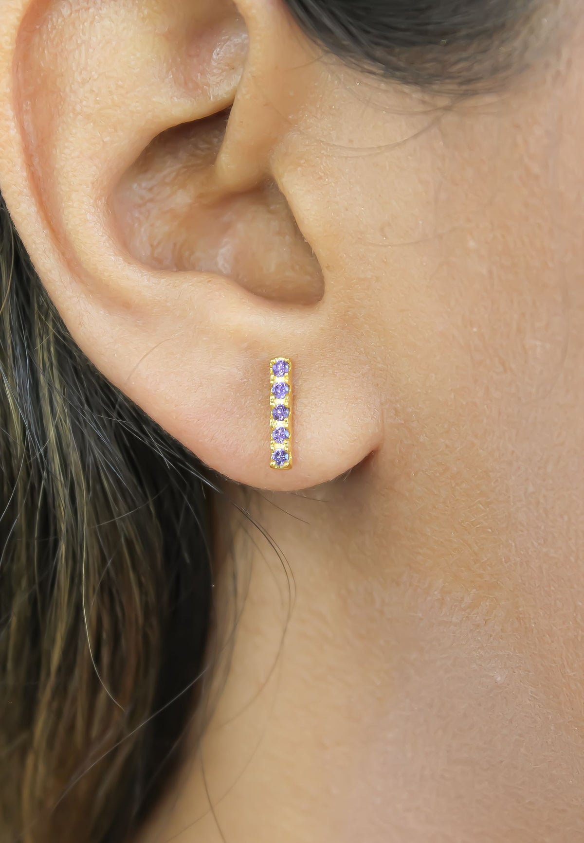 Imola earrings bombay sunset