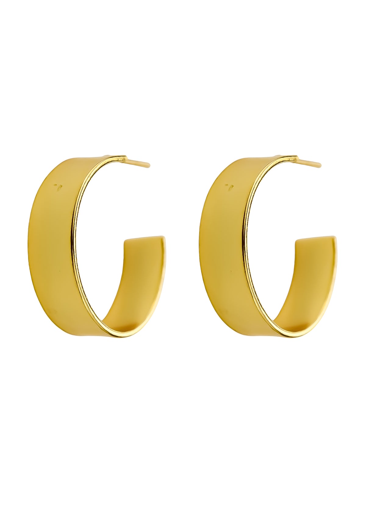 Arabia hoop earrings bombay sunset