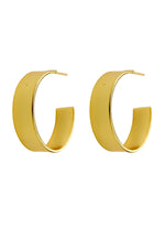 Load image into Gallery viewer, arabia hoop earrings Bombay Sunset
