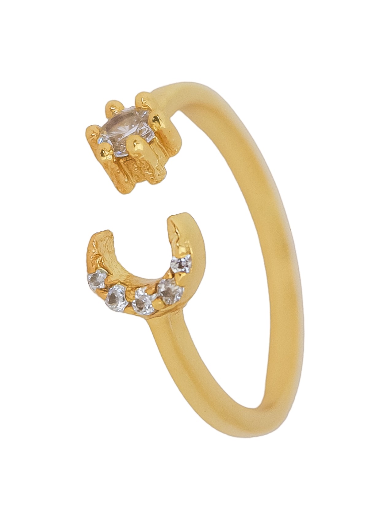 Prato cresent ring bombay sunset