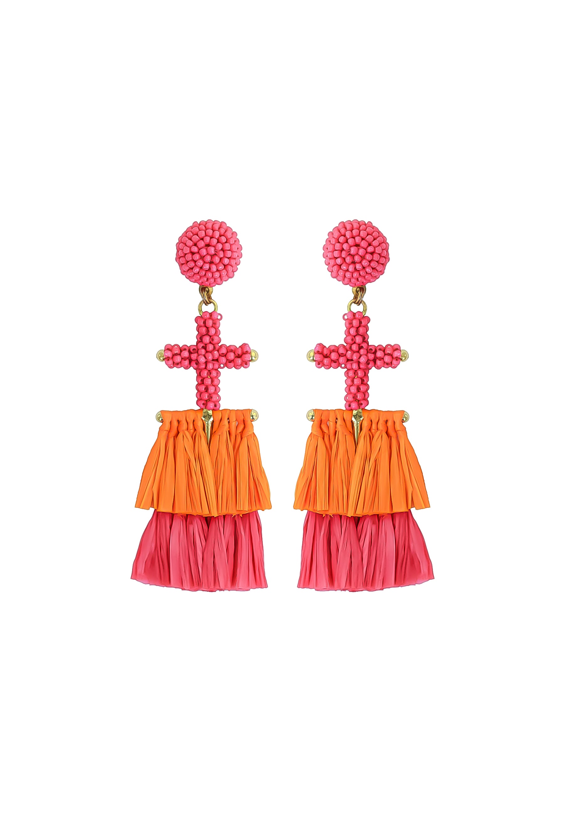 arusha earrings pupp Bombay Sunset