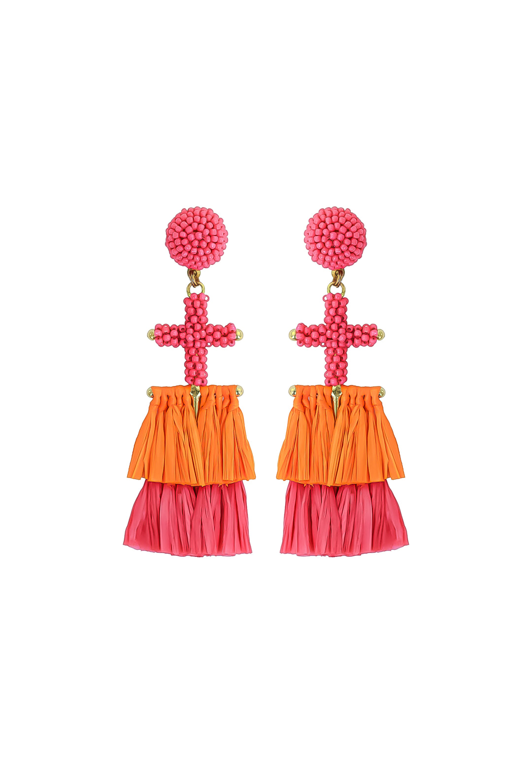arusha earrings pupp Bombay Sunset