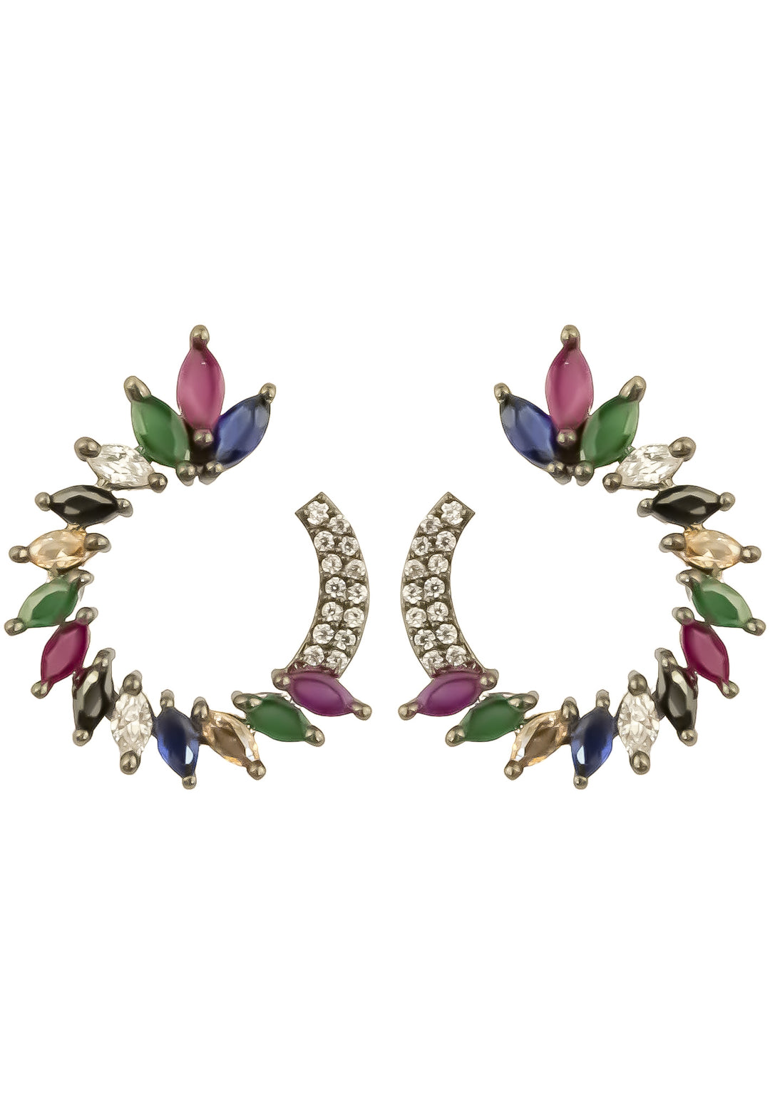 viper earrings Bombay Sunset