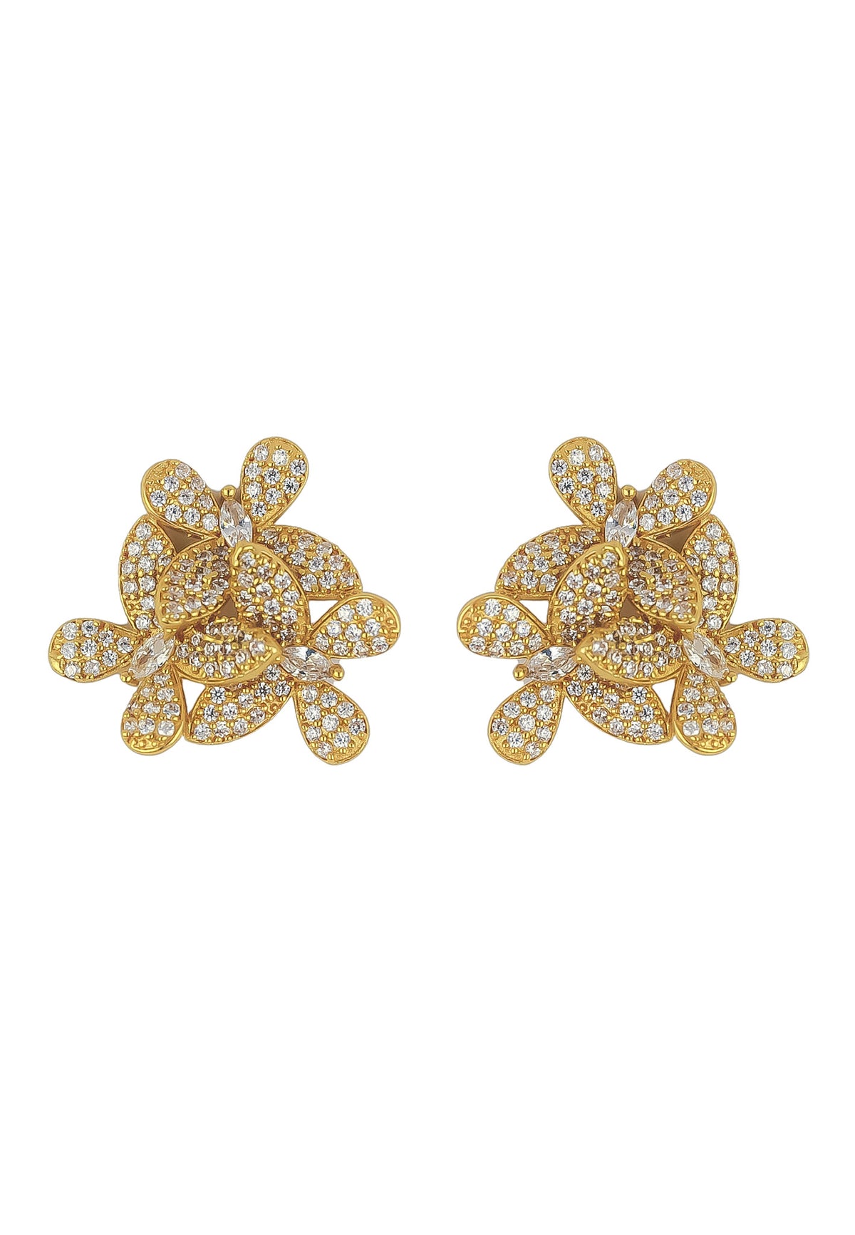 African butterfly earrings bombay sunset