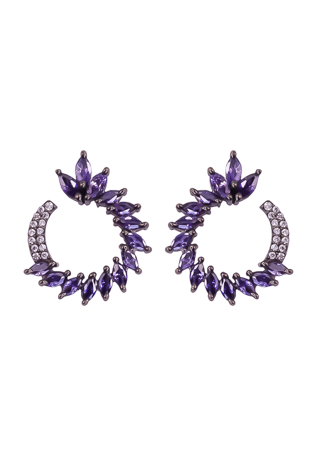 viper earrings Bombay Sunset
