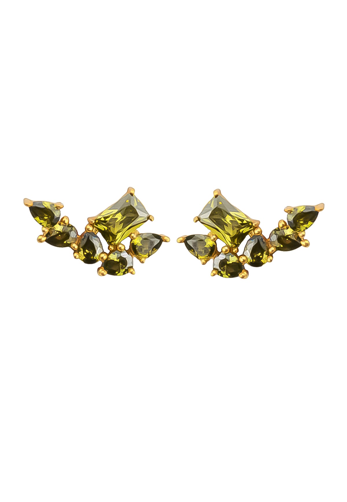 Tweet earrings bombay sunset