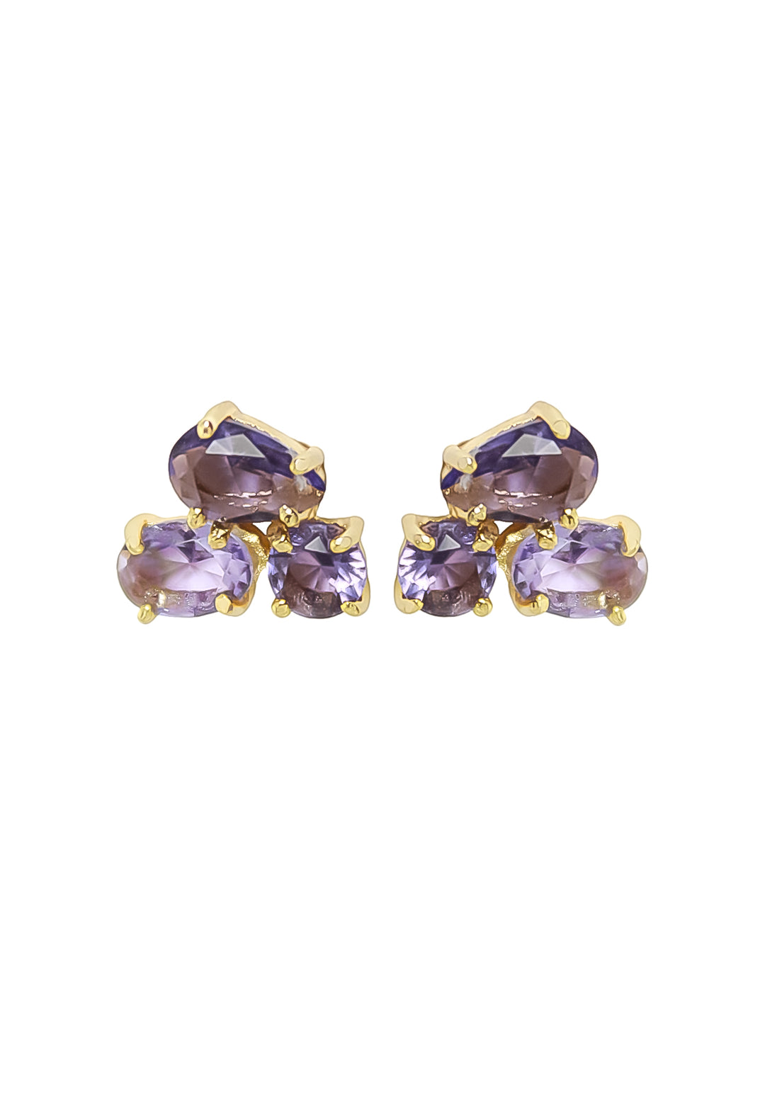 noor earrings Bombay Sunset