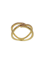 Cargar imagen en el visor de la galería, oro maldivas x anillo Bombay Be Sunset
