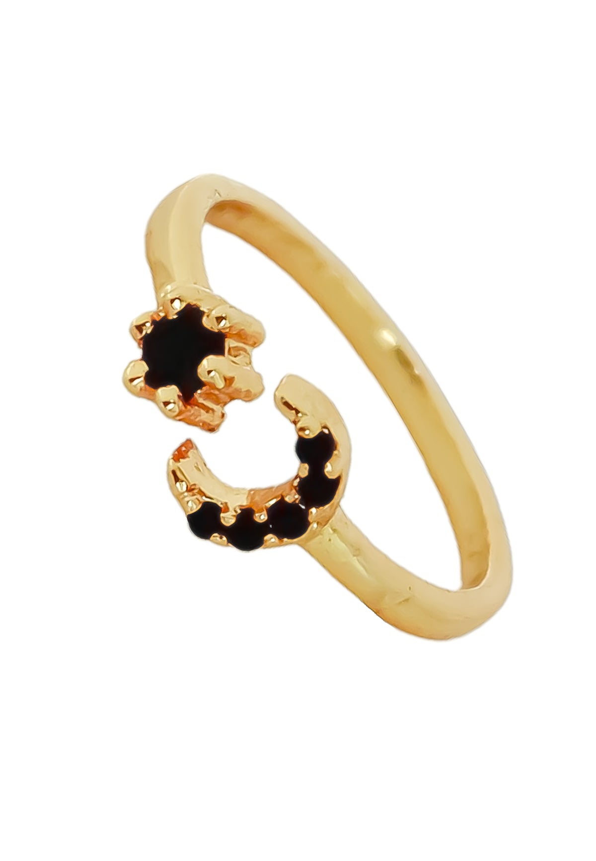 Prato cresent ring bombay sunset