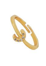 Load image into Gallery viewer, moon stone ring Bombay Sunset
