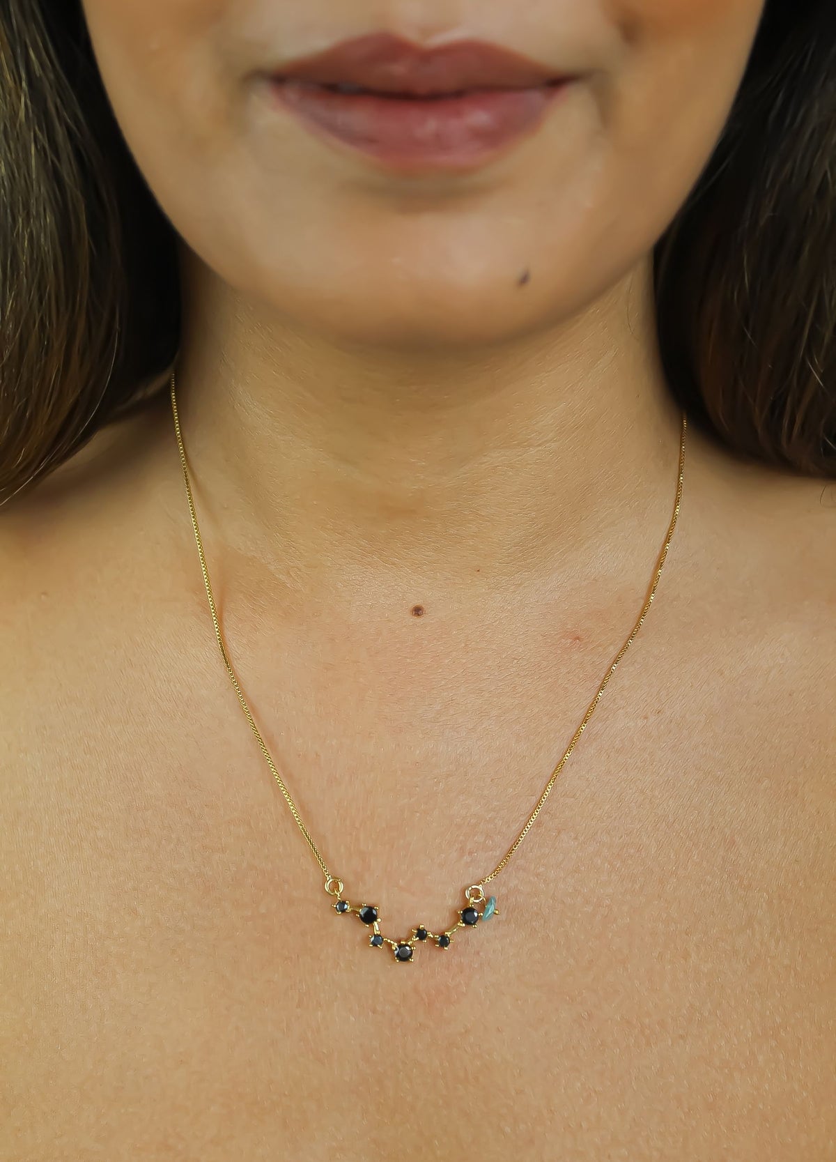 constellation scorpius zodiac necklace Bombay Sunset