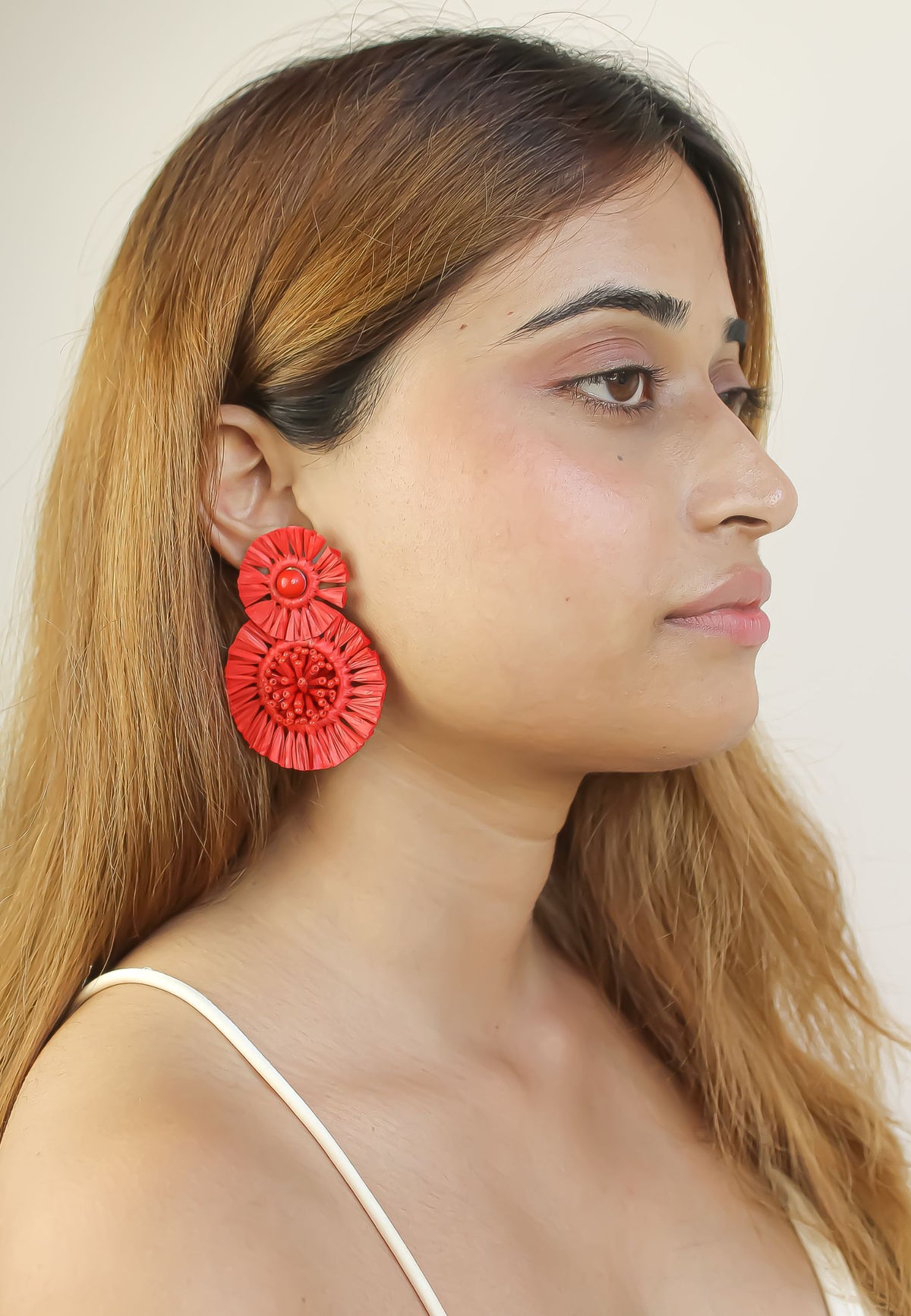Nice earrings bombay sunset