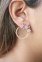 Carregar imagem no visualizador da Galeria, golden salamander earrings Bombay Sunset
