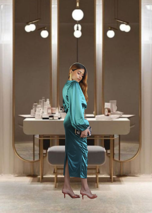 Heartbreak Dress Bombay Sunset