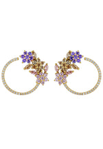 Carregar imagem no visualizador da Galeria, golden salamander earrings Bombay Sunset
