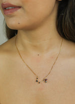 Load image into Gallery viewer, constellation aries zodiac necklace Bombay Sunset
