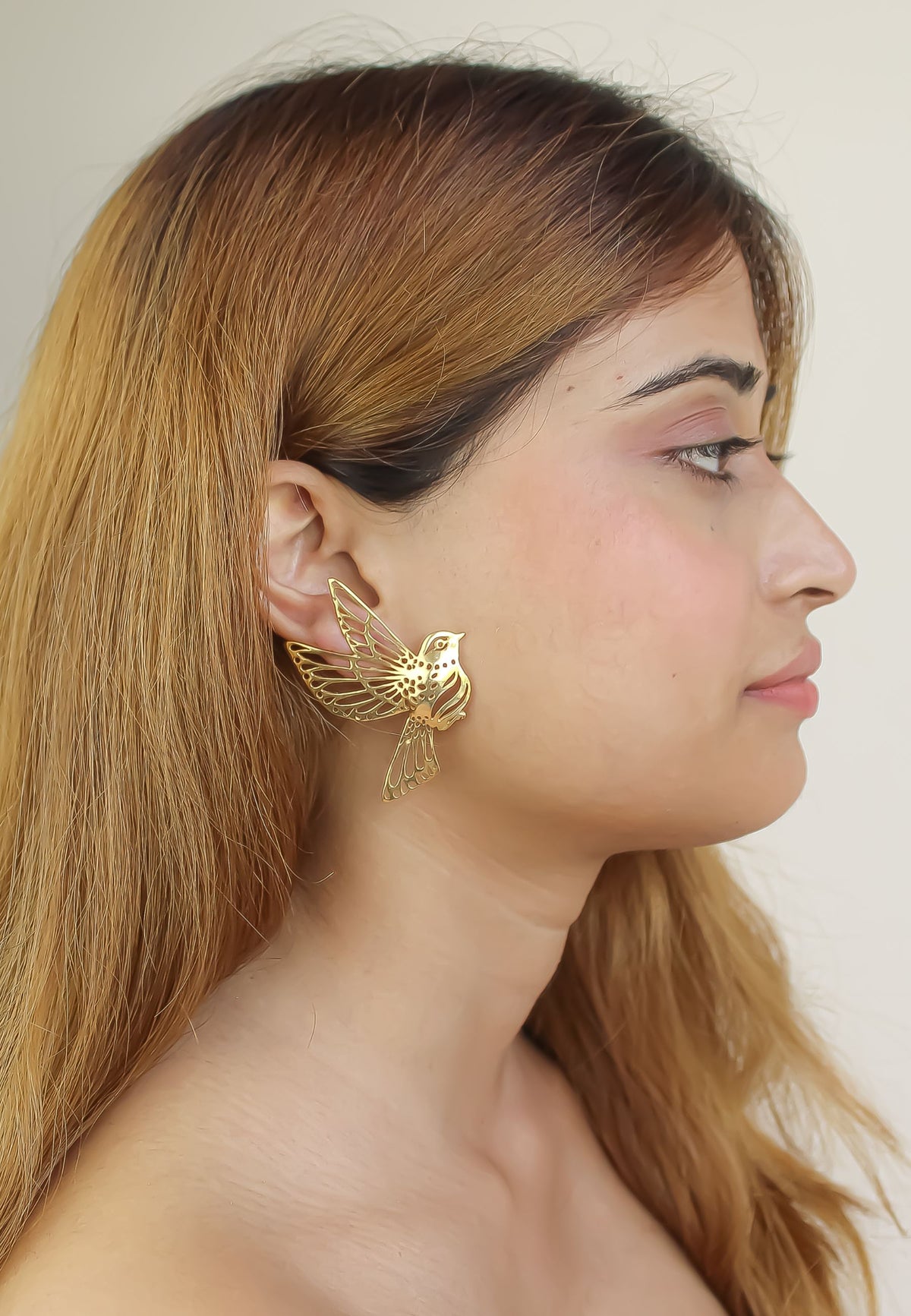 queen of the sky earrings below 50 copper Bombay Sunset