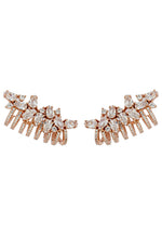 Load image into Gallery viewer, london climber earrings with stones Bombay Sunset
