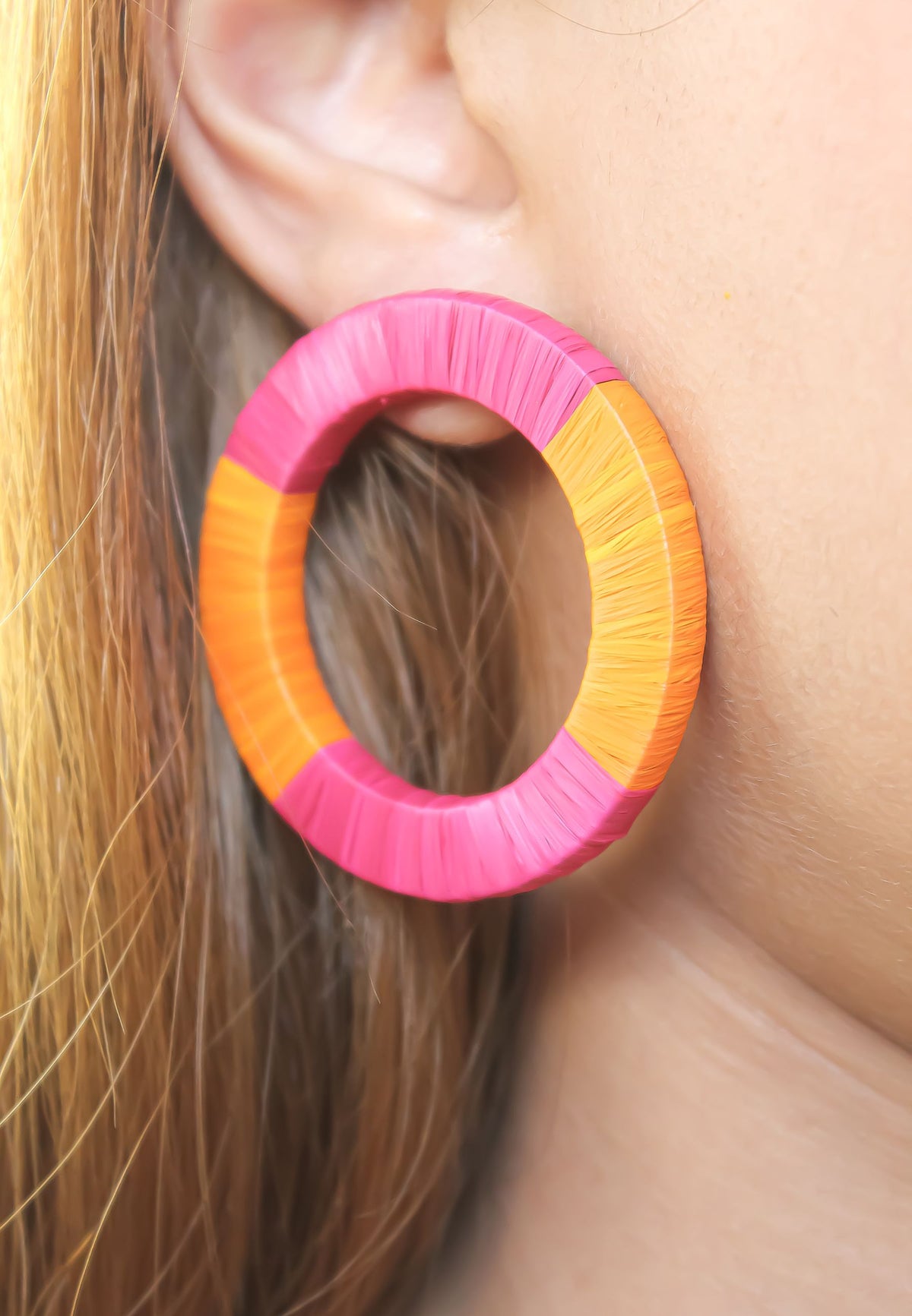 Victoria earrings bombay sunset