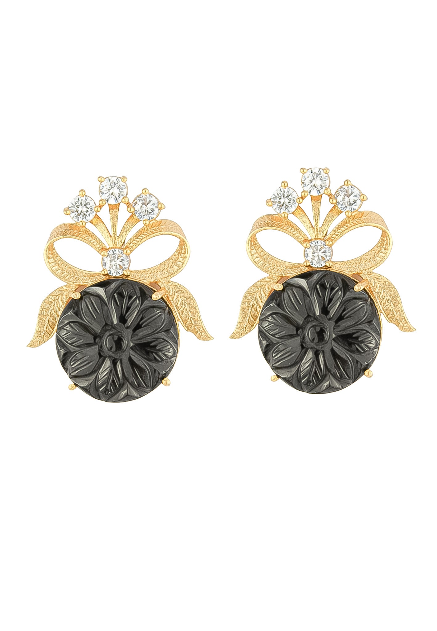 la reve earrings Bombay Sunset