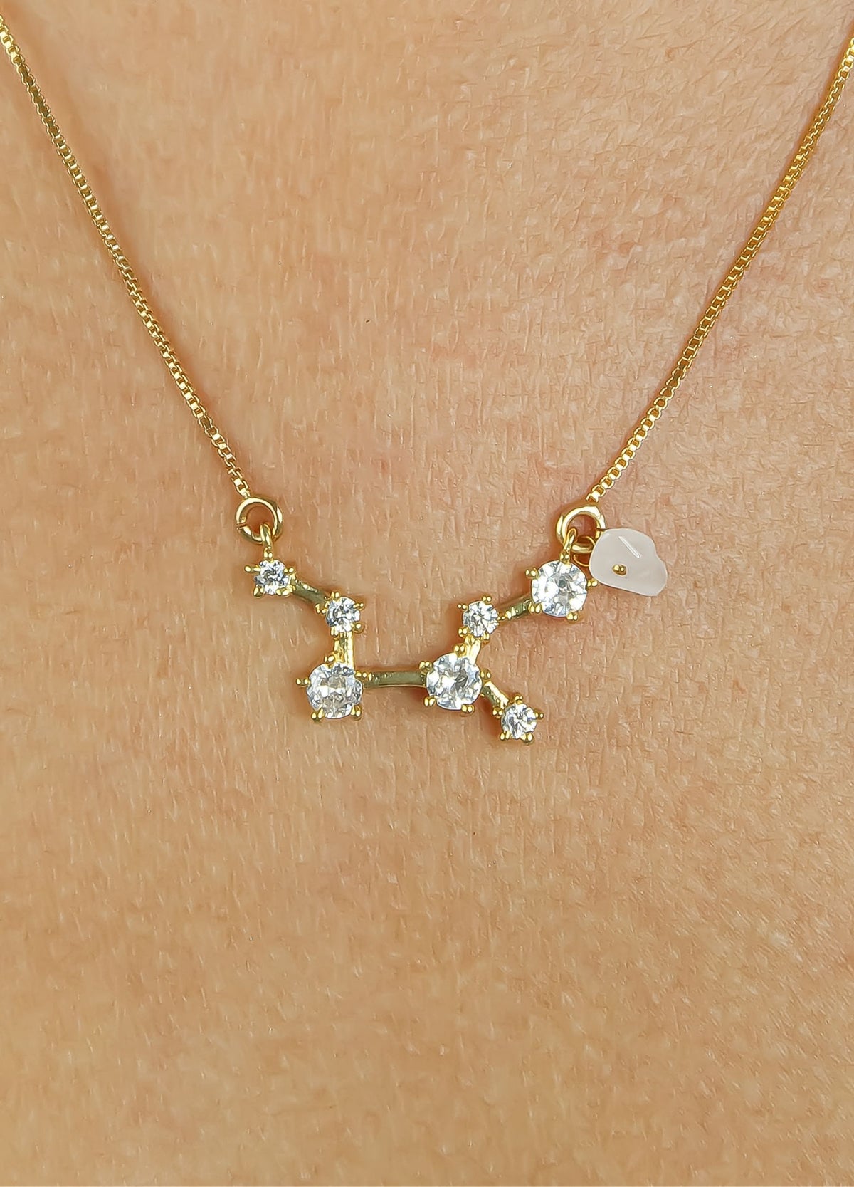Star taurus zodiac necklace bombay sunset