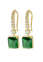Load image into Gallery viewer, golden benares earrings Bombay Sunset
