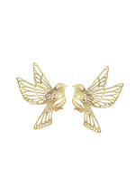 Load image into Gallery viewer, queen of the sky earrings below 50 copper Bombay Sunset
