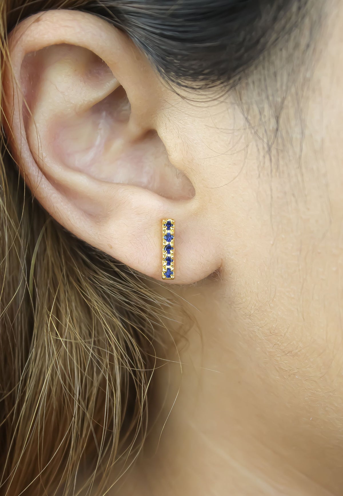 imola earrings Bombay Sunset