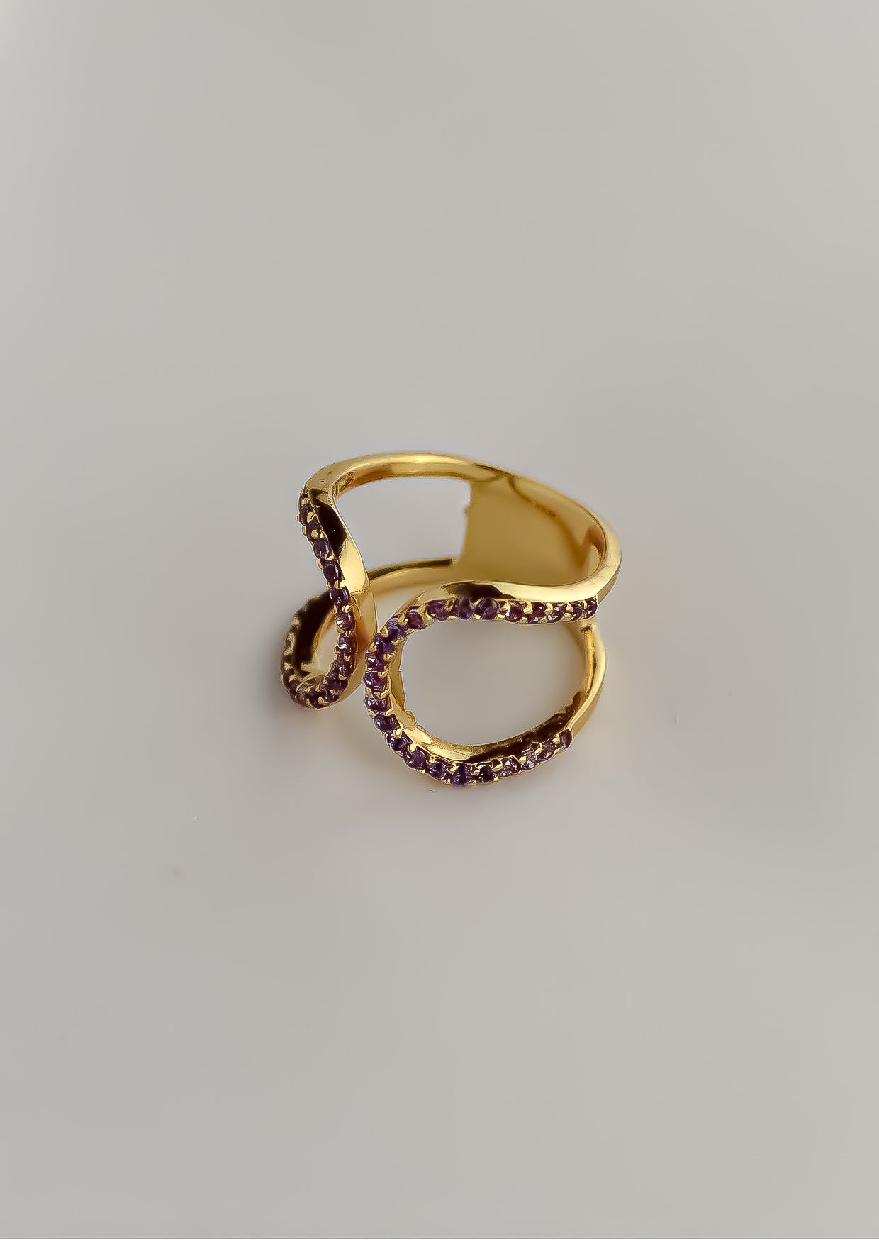 shape shifter ring Bombay Sunset