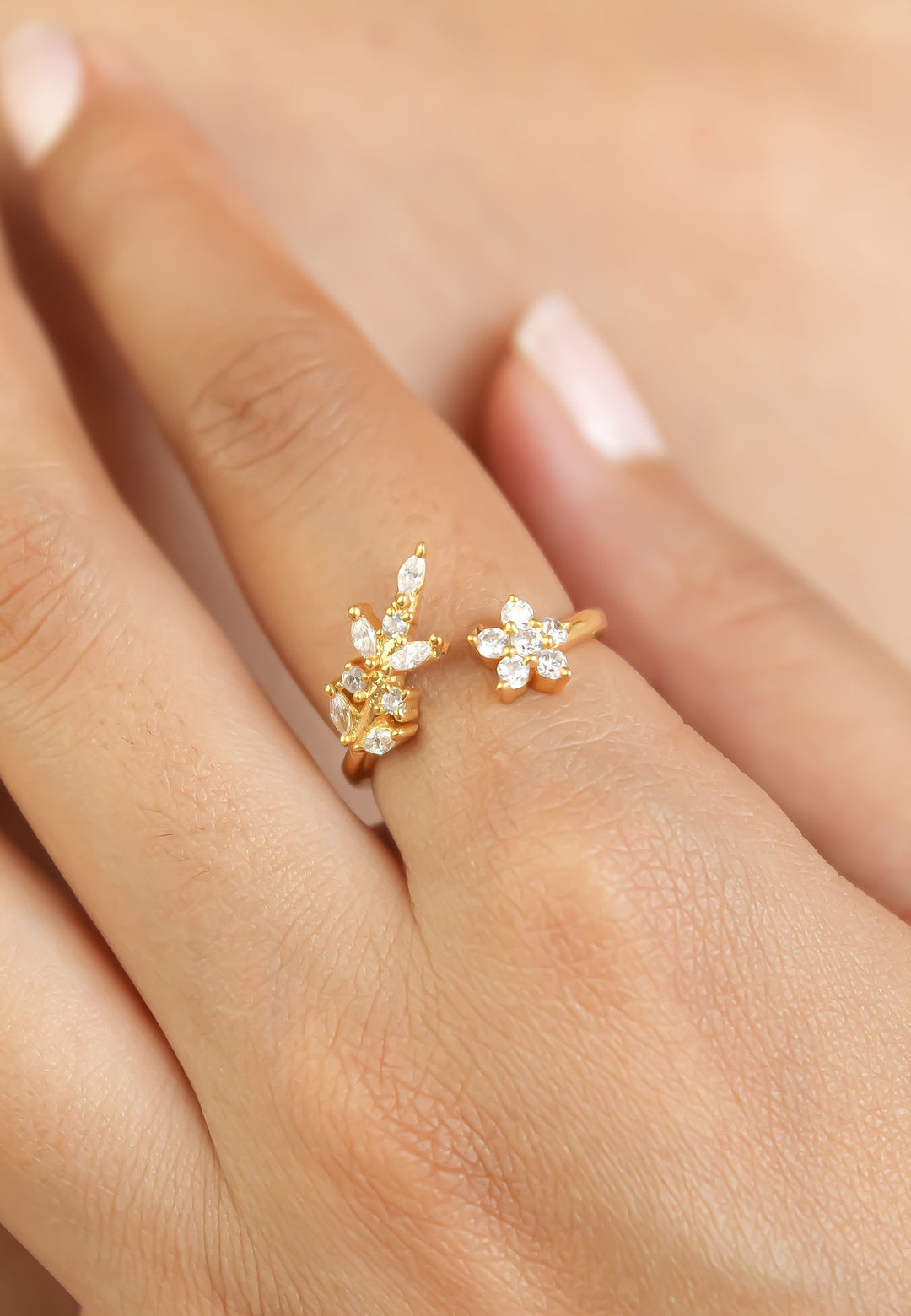 anillo fleur de larino Bombay Be Sunset
