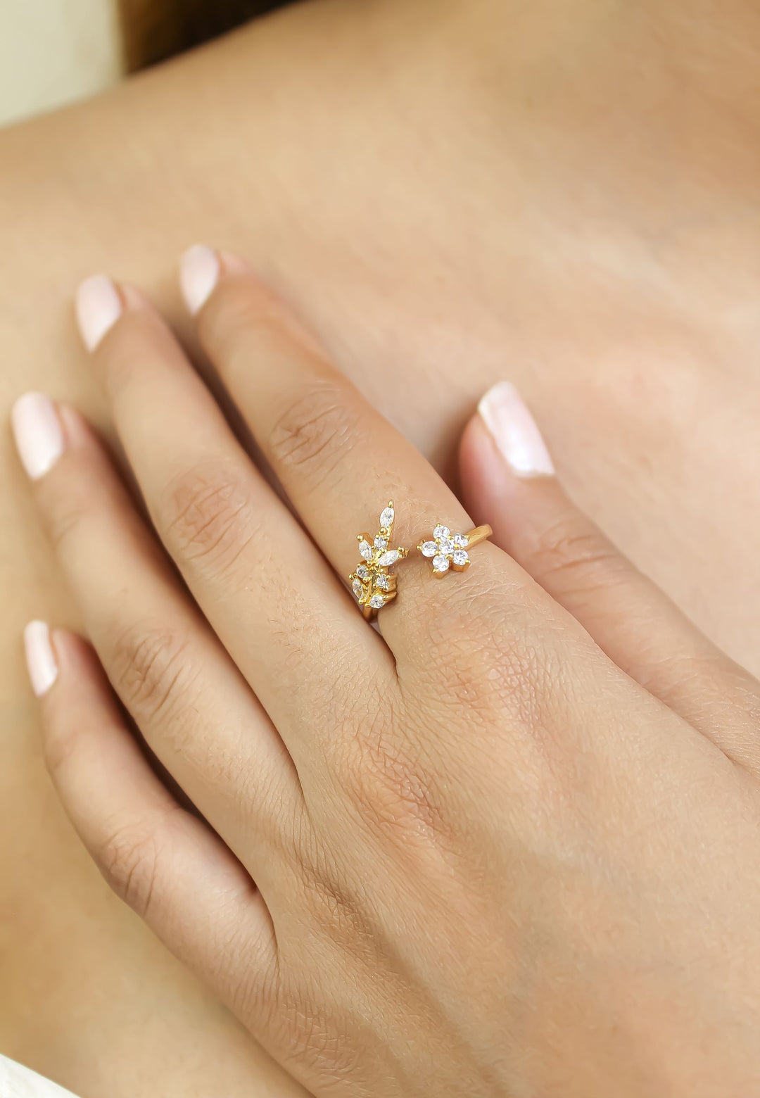 anillo fleur de larino Bombay Be Sunset