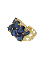Load image into Gallery viewer, stepping stone ring Bombay Sunset
